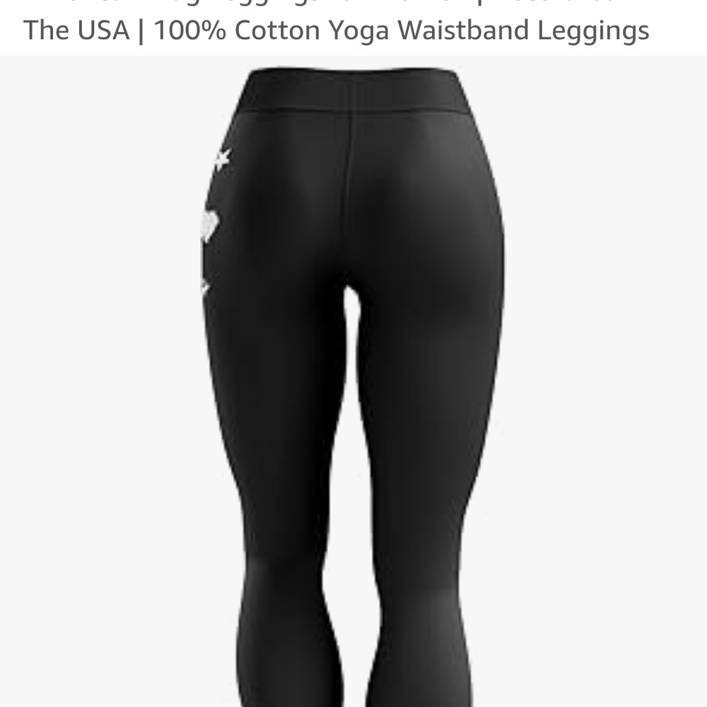 Women's Tactical Supply Yoga Leggings With Flag Detail NWOT - Picture 3 of 7